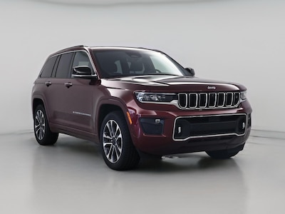 Red 2022 Jeep Grand Cherokee 4XE Overland