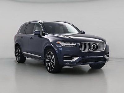 Blue 2024 Volvo XC90 B6 Ultimate Bright Theme