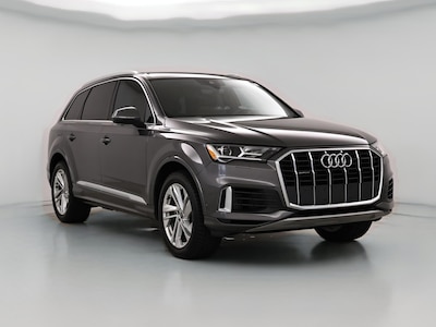 Gray 2021 Audi Q7 Premium Plus