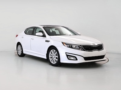 White 2015 Kia Optima EX