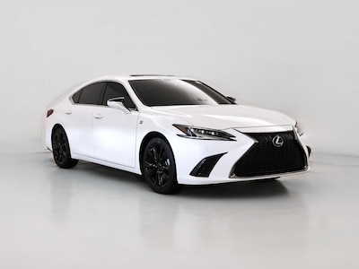White 2023 Lexus ES 350 F-SPORT Handling