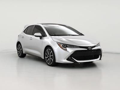 Silver 2020 Toyota Corolla Hatchback XSE