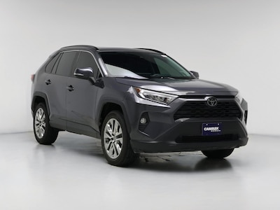 Gray 2020 Toyota RAV4 XLE Premium