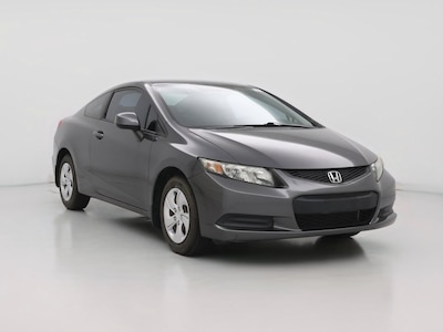 Gray 2013 Honda Civic LX