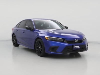 Blue 2022 Honda Civic Sport