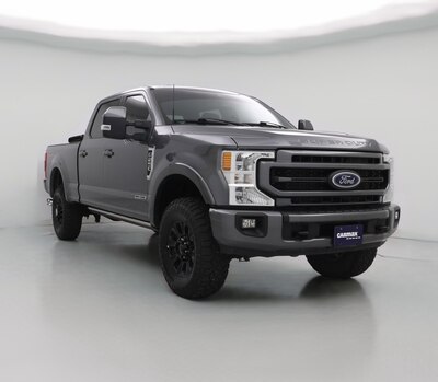 Gray 2022 Ford F250 Lariat