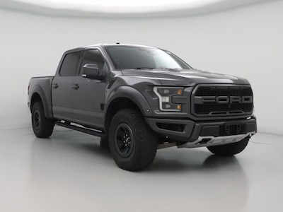 Gray 2018 Ford F150 SVT Raptor