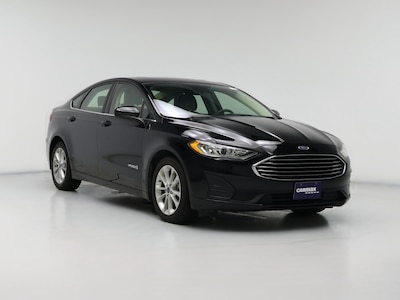 Black 2019 Ford Fusion Hybrid SE