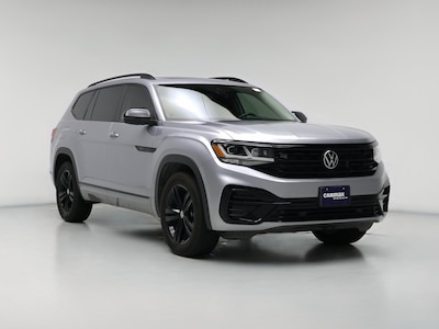 Silver 2023 Volkswagen Atlas SEL R-Line Black