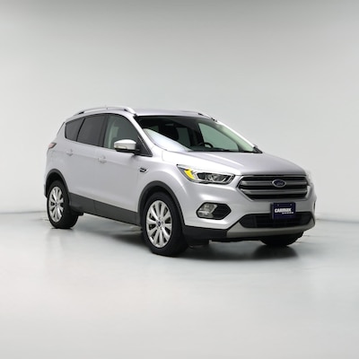 Silver 2017 Ford Escape Titanium