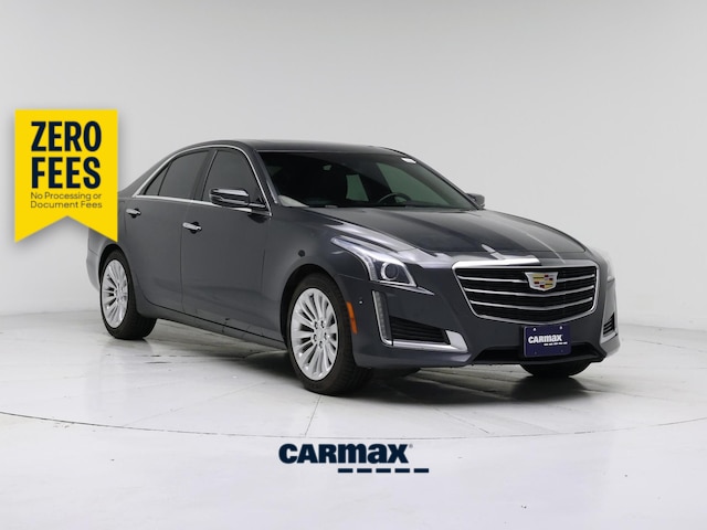 Gray 2016 Cadillac CTS Sedan Rear-Wheel Drive Automatic