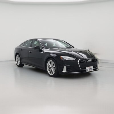 Black 2020 Audi A5 Premium