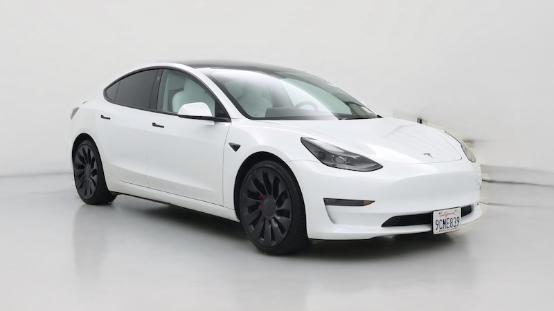2022 Tesla Model 3 Performance Hero Image
