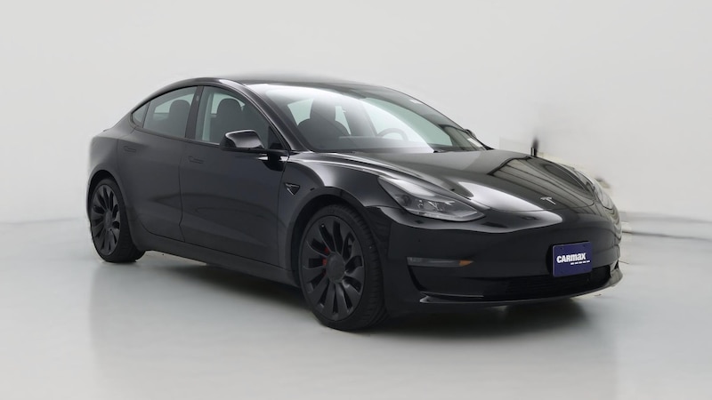 2021 Tesla Model 3 Performance Hero Image