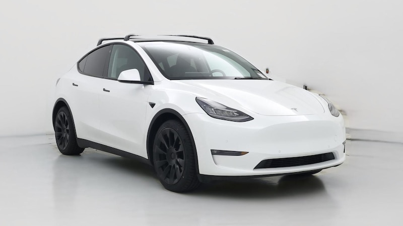2021 Tesla Model Y Long Range Hero Image