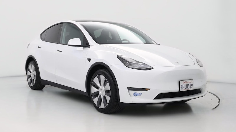 2020 Tesla Model Y Long Range Hero Image
