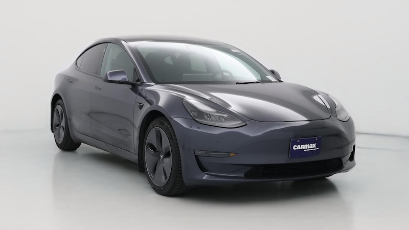 2022 Tesla Model 3 Long Range Hero Image