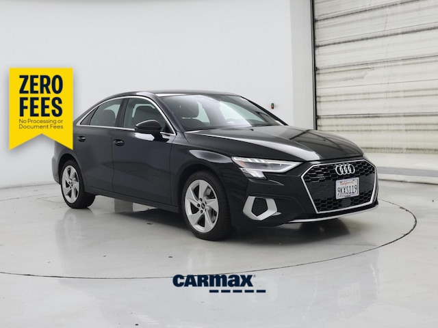 Black 2023 Audi A3 Sedan All-Wheel Drive Automatic