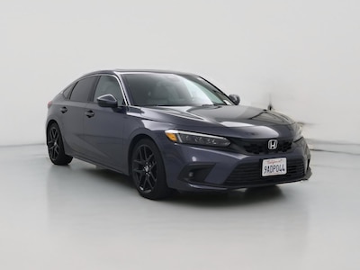 Gray 2022 Honda Civic Sport Touring