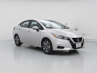 Silver 2021 Nissan Versa SV