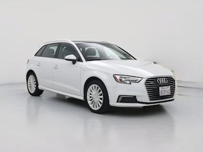 White 2018 Audi A3 Plug-in Hybrid Premium