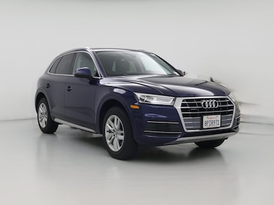 Blue 2020 Audi Q5 Premium