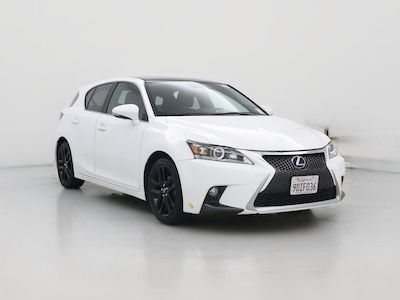White 2015 Lexus CT 200h