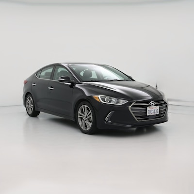 Black 2017 Hyundai Elantra Limited