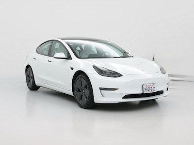 White 2022 Tesla Model 3 Long Range