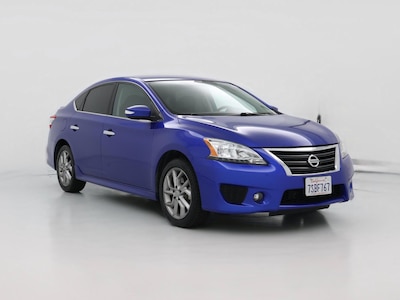 Blue 2015 Nissan Sentra SR