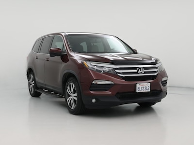 Red 2018 Honda Pilot EX-L