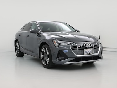 Gray 2021 Audi e-tron Sportback Premium Plus