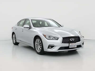 Silver 2018 Infiniti Q50 Luxe