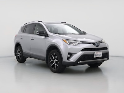 Silver 2018 Toyota RAV4 Hybrid SE