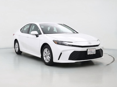 White 2025 Toyota Camry LE