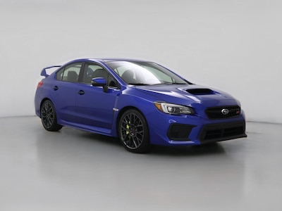 Blue 2019 Subaru WRX STI