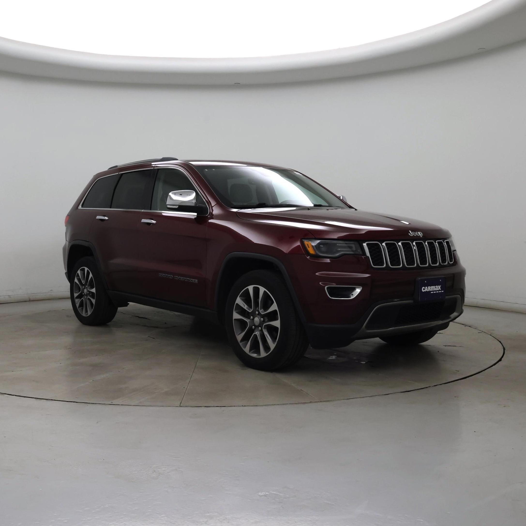 Red 2018 Jeep Grand Cherokee SUV / Crossover Four-Wheel Drive Automatic
