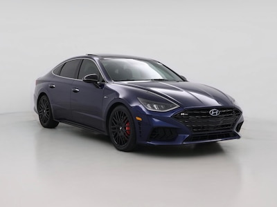Blue 2021 Hyundai Sonata N Line