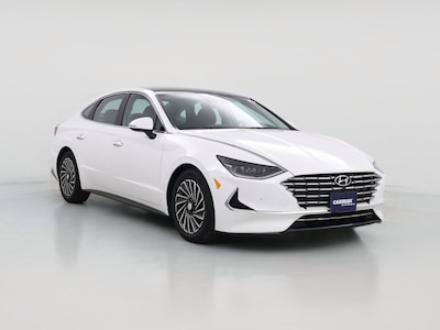 White 2022 Hyundai Sonata Hybrid Limited