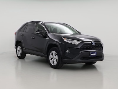 Black 2019 Toyota RAV4 Hybrid XLE