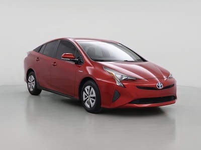 Red 2016 Toyota Prius Four