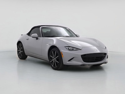 Gray 2024 Mazda MX-5 Miata Grand Touring