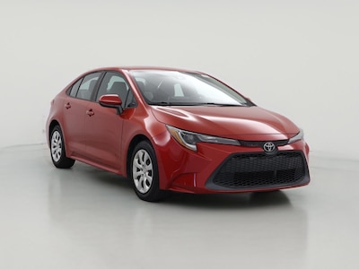 Red 2020 Toyota Corolla LE