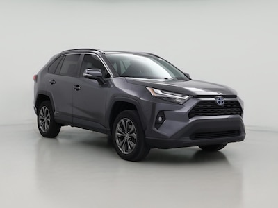 Gray 2022 Toyota RAV4 Hybrid XLE Premium