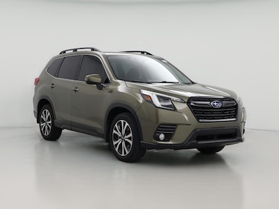 Green 2022 Subaru Forester Limited