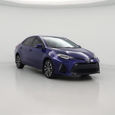 Blue 2018 Toyota Corolla SE