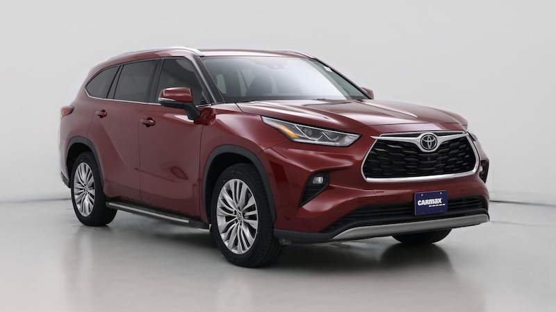 2022 Toyota Highlander Platinum Hero Image