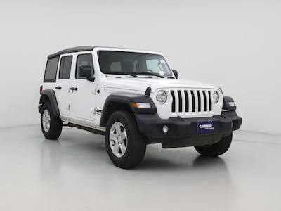 White 2022 Jeep Wrangler Unlimited Sport