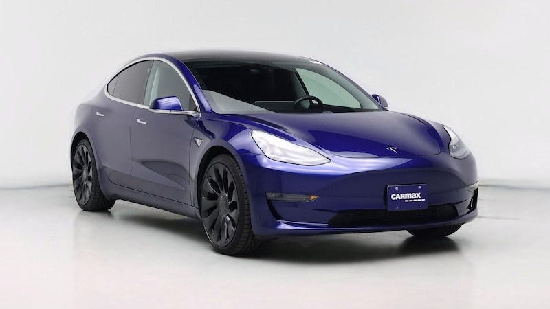 2019 Tesla Model 3 Performance Hero Image