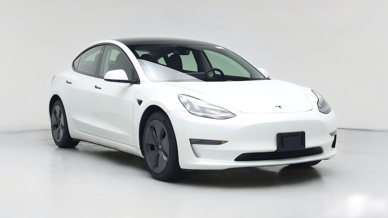 2021 Tesla Model 3 Long Range Hero Image